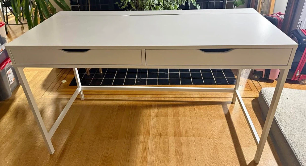 IKEA Alex Desk in White - photo 2