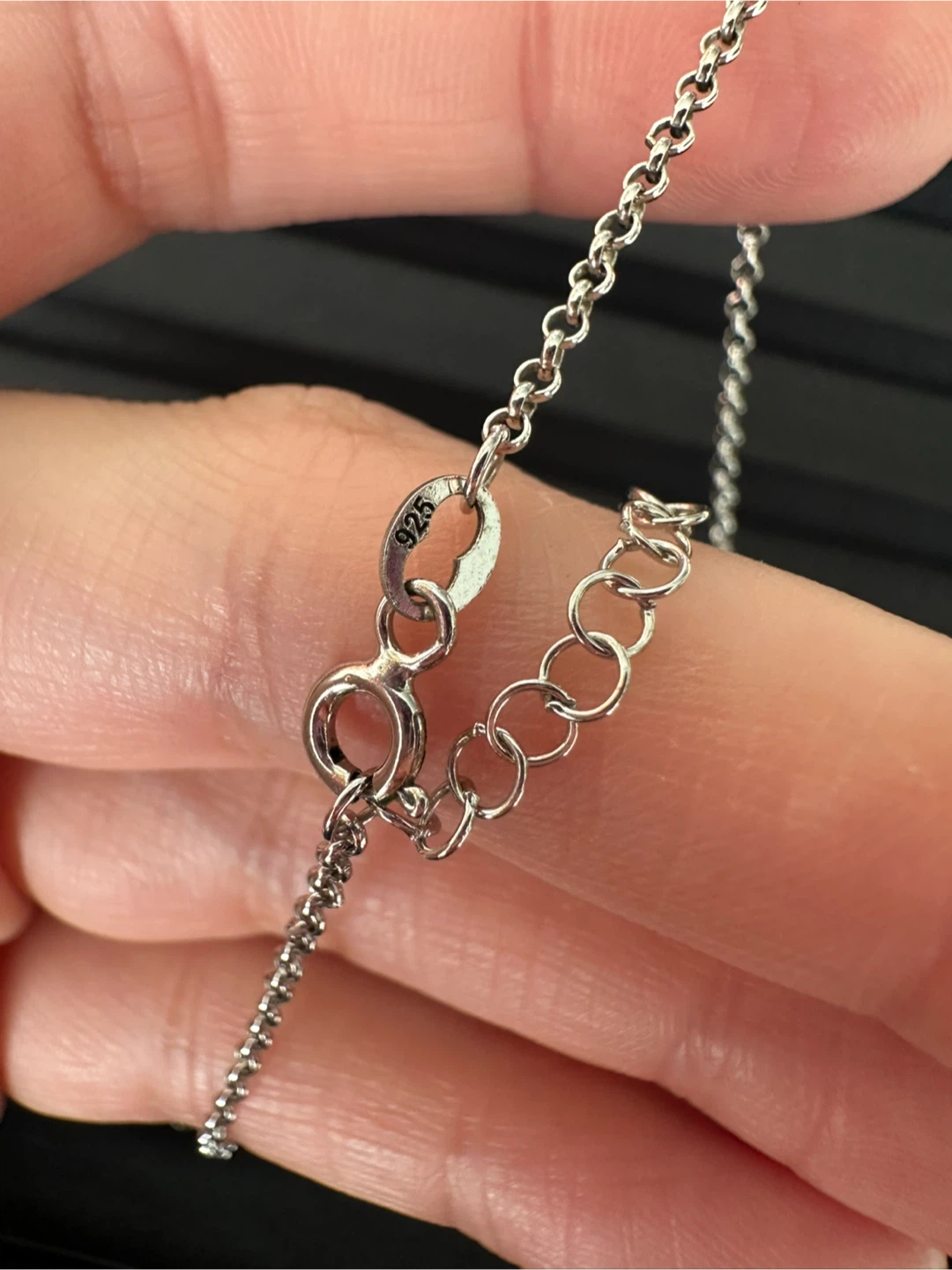 925 Sterling Silver Evil Eye Necklace - photo 3