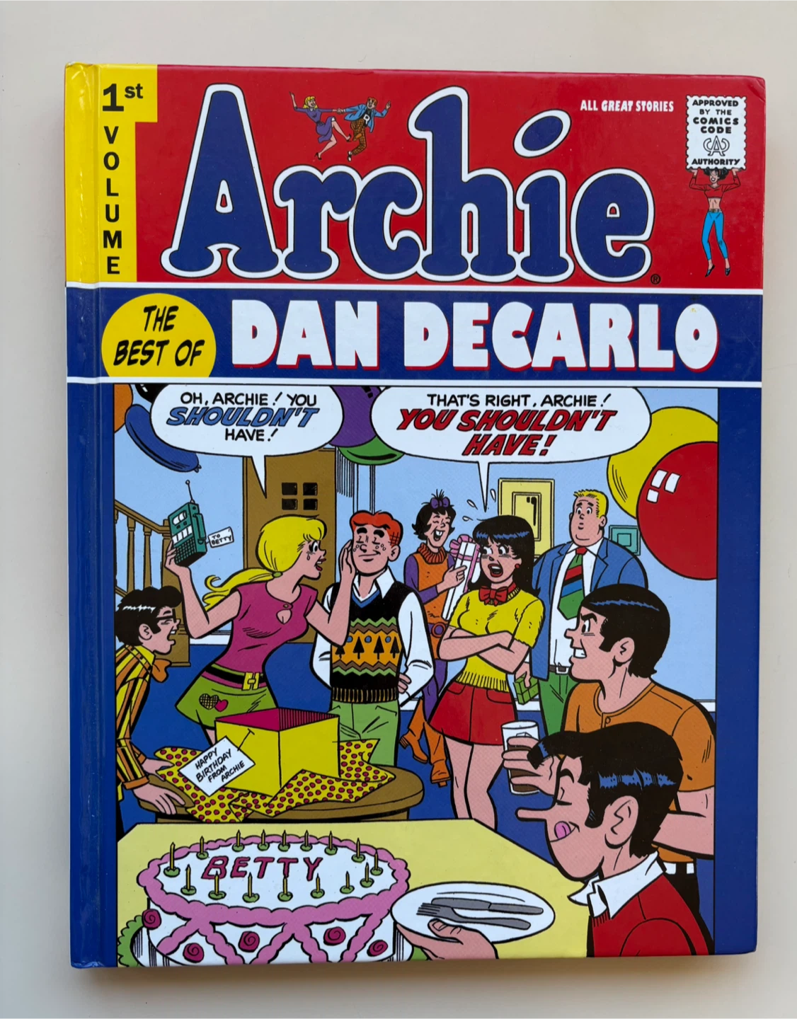 Hardcover Archie Comic Volume 1: The Best of Dan DeCarlo