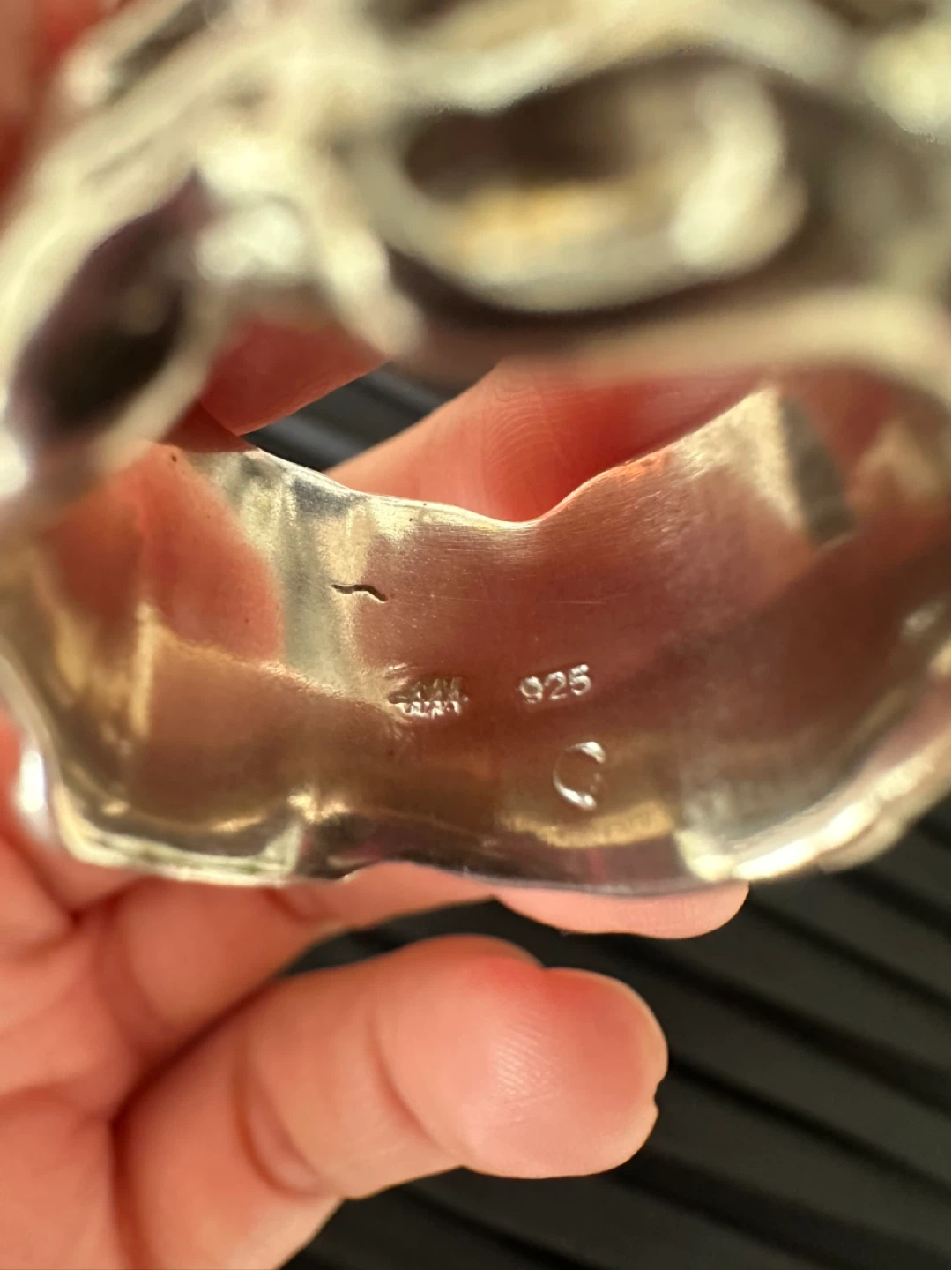 925 Crater Ring ALYSHAALEX - photo 3