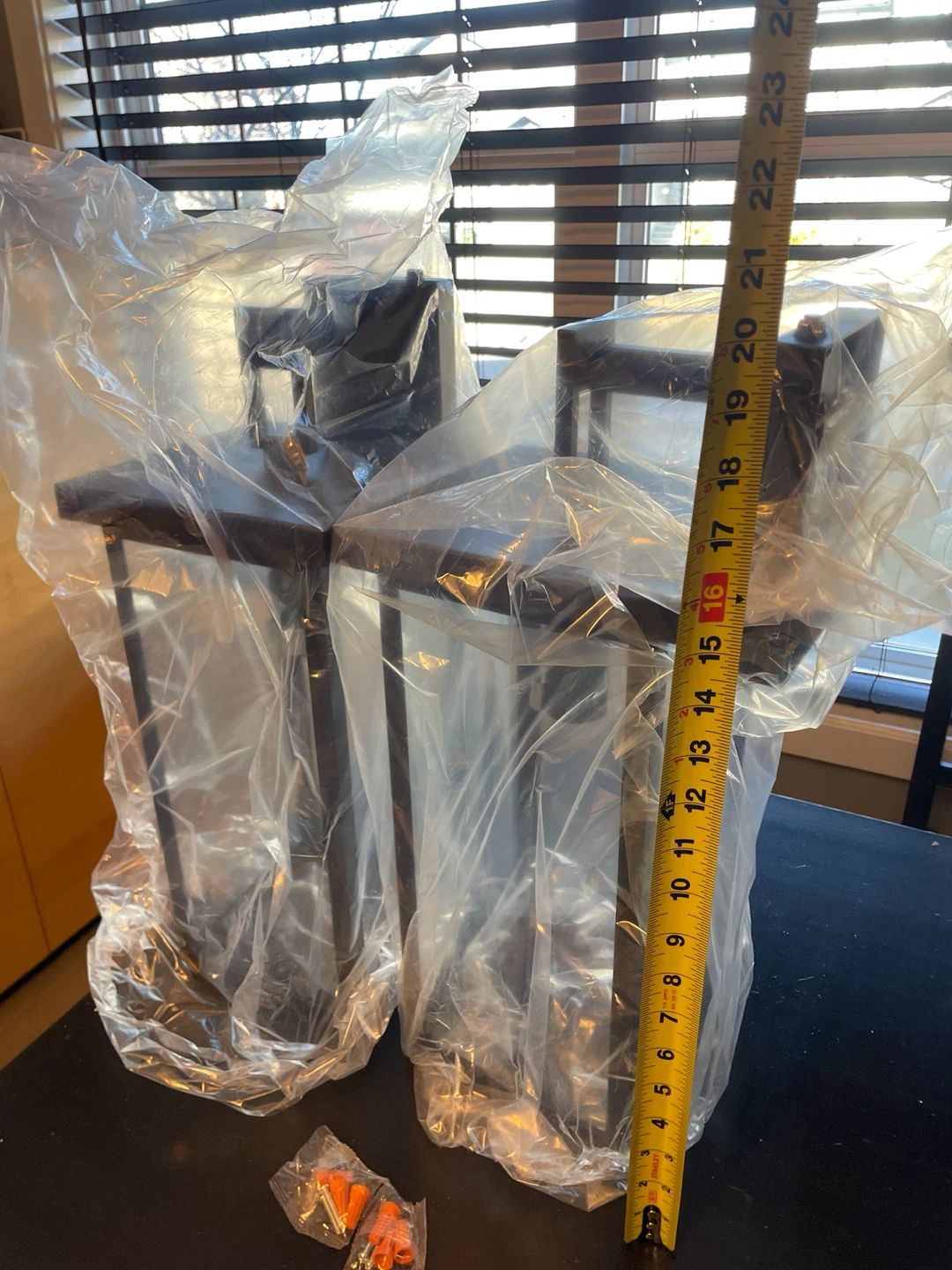 (NEW) Pair of 20" XL Outdoor Wall Lights  (Retails $213+) - photo 2