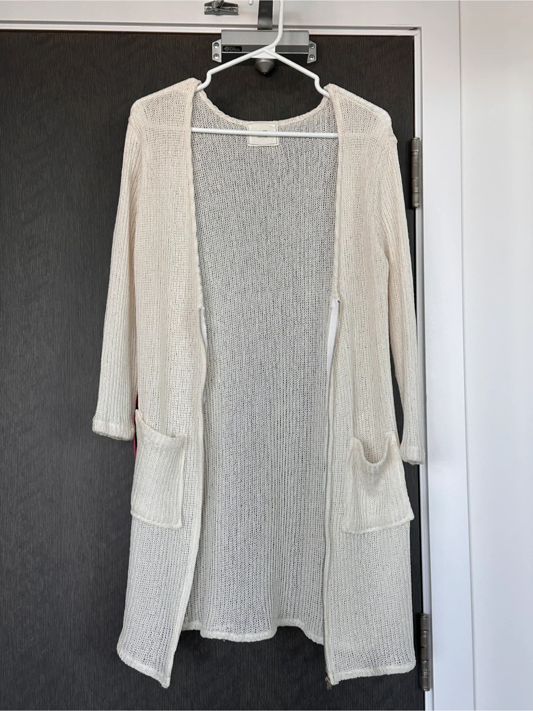 Cream Knit Cardigan