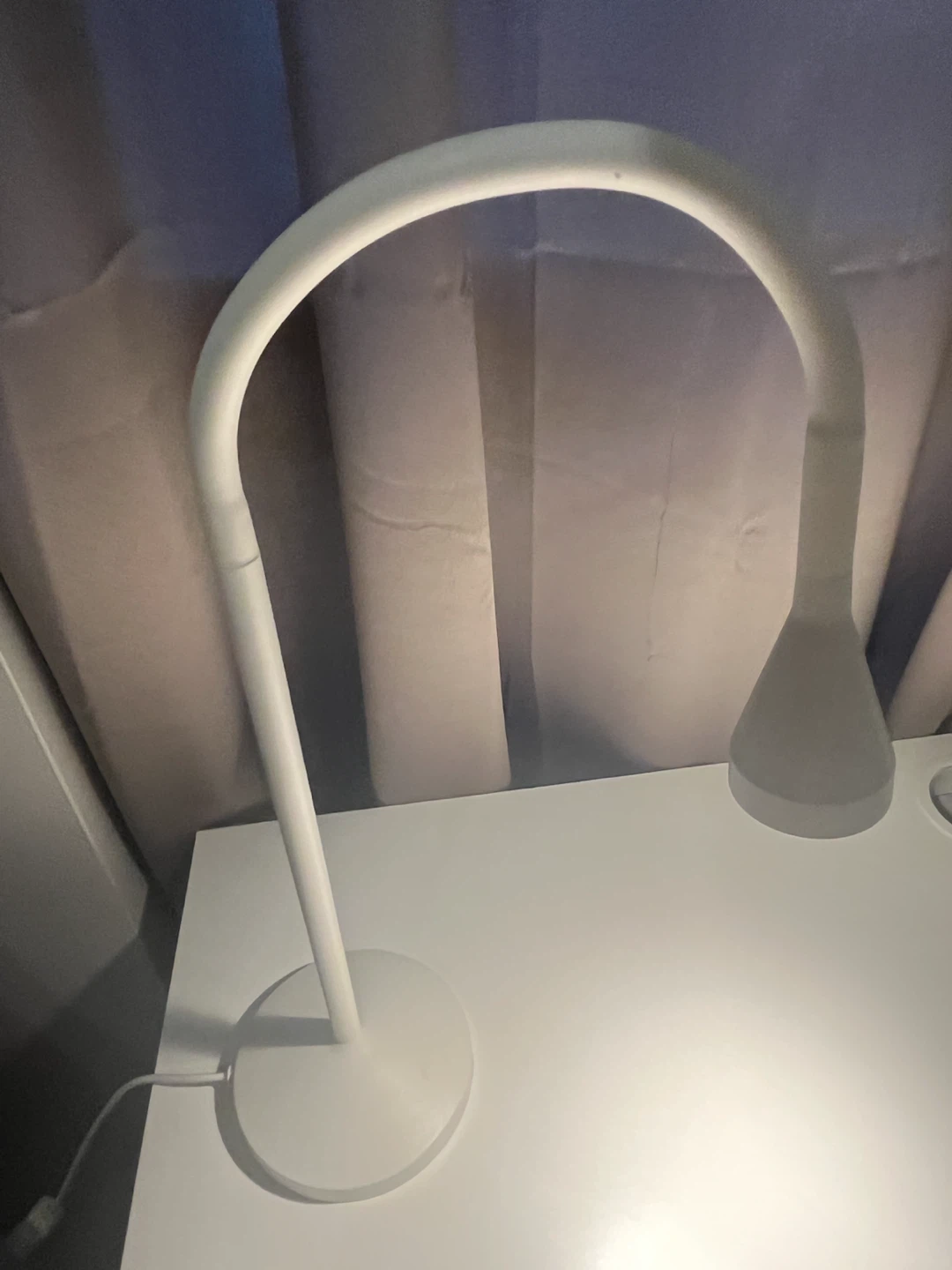 White IKEA Desk Lamp - photo 2