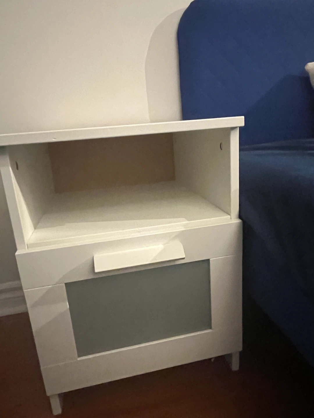 IKEA BRIMNES white bedside table - photo 2