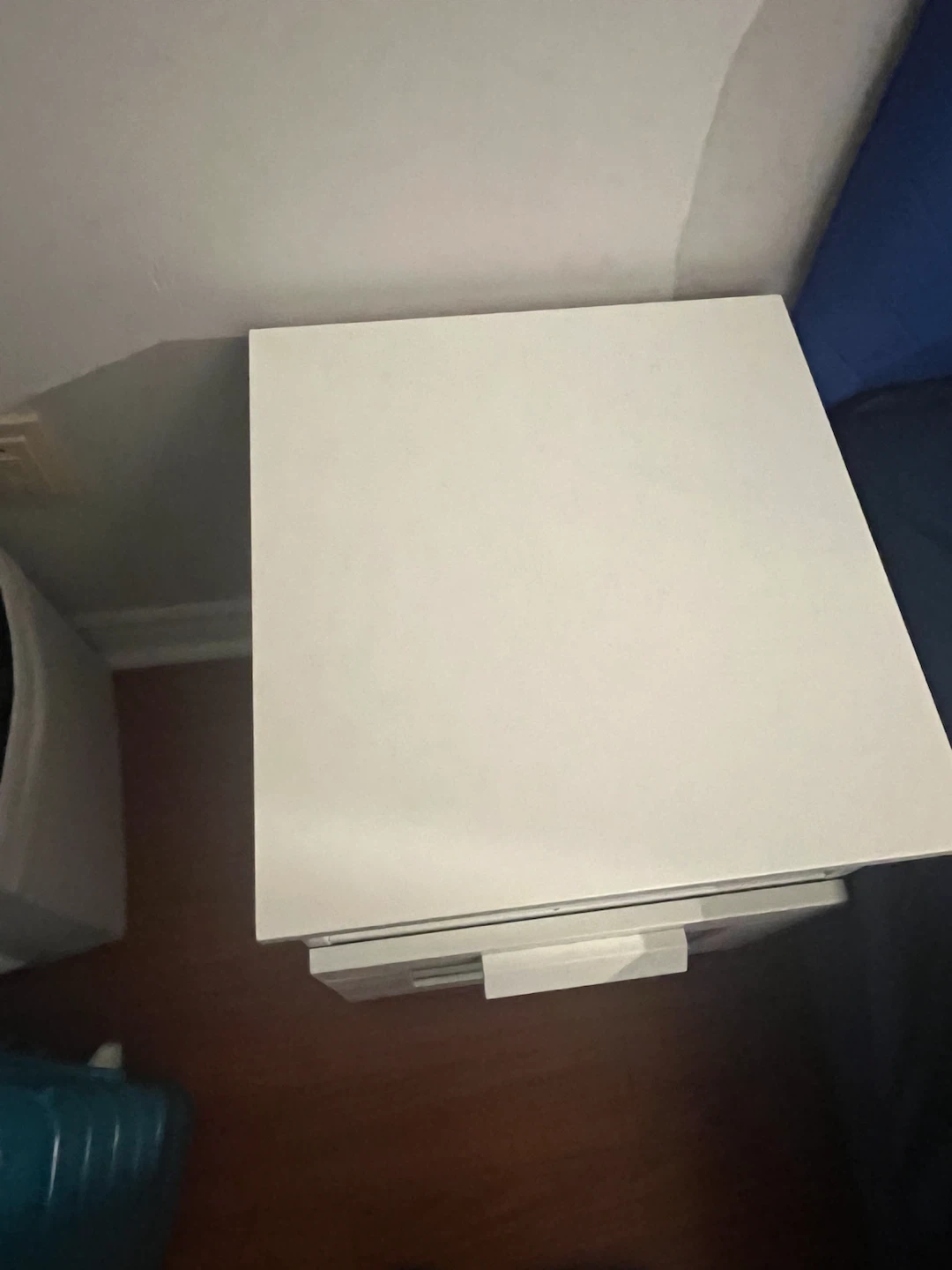IKEA BRIMNES white bedside table - photo 3