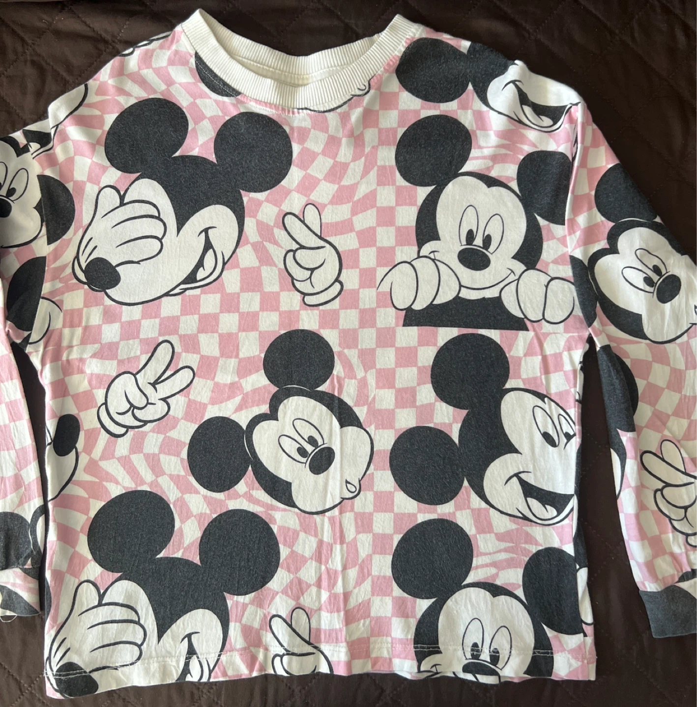 Zara Disney Mickey Mouse Long Sleeve Shirt - photo 2
