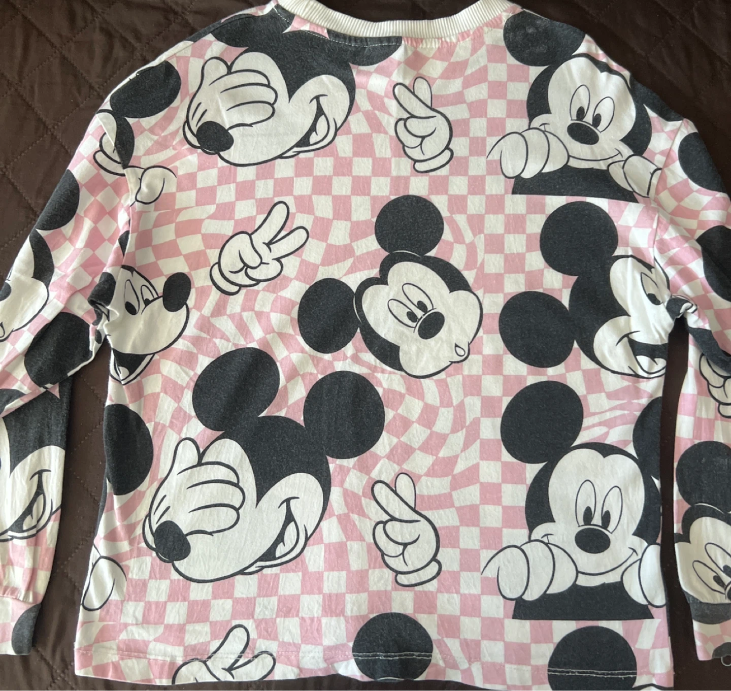 Zara Disney Mickey Mouse Long Sleeve Shirt - photo 3