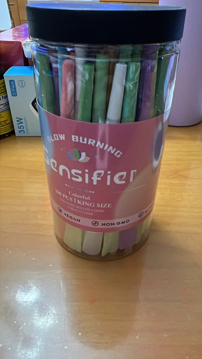 100 Colorful King Size Pre-Rolled Cones - photo 5
