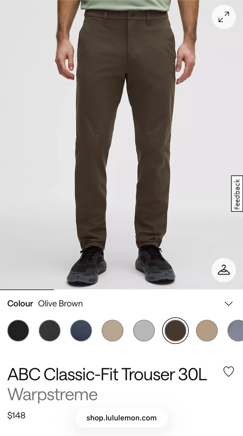 Lululemon ABC Classic-Fit Trouser W34x30L - photo 5
