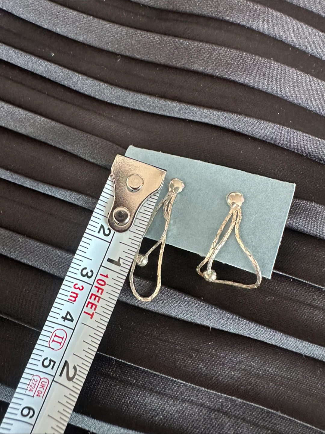 Sterling Silver Drop Earrings - photo 3