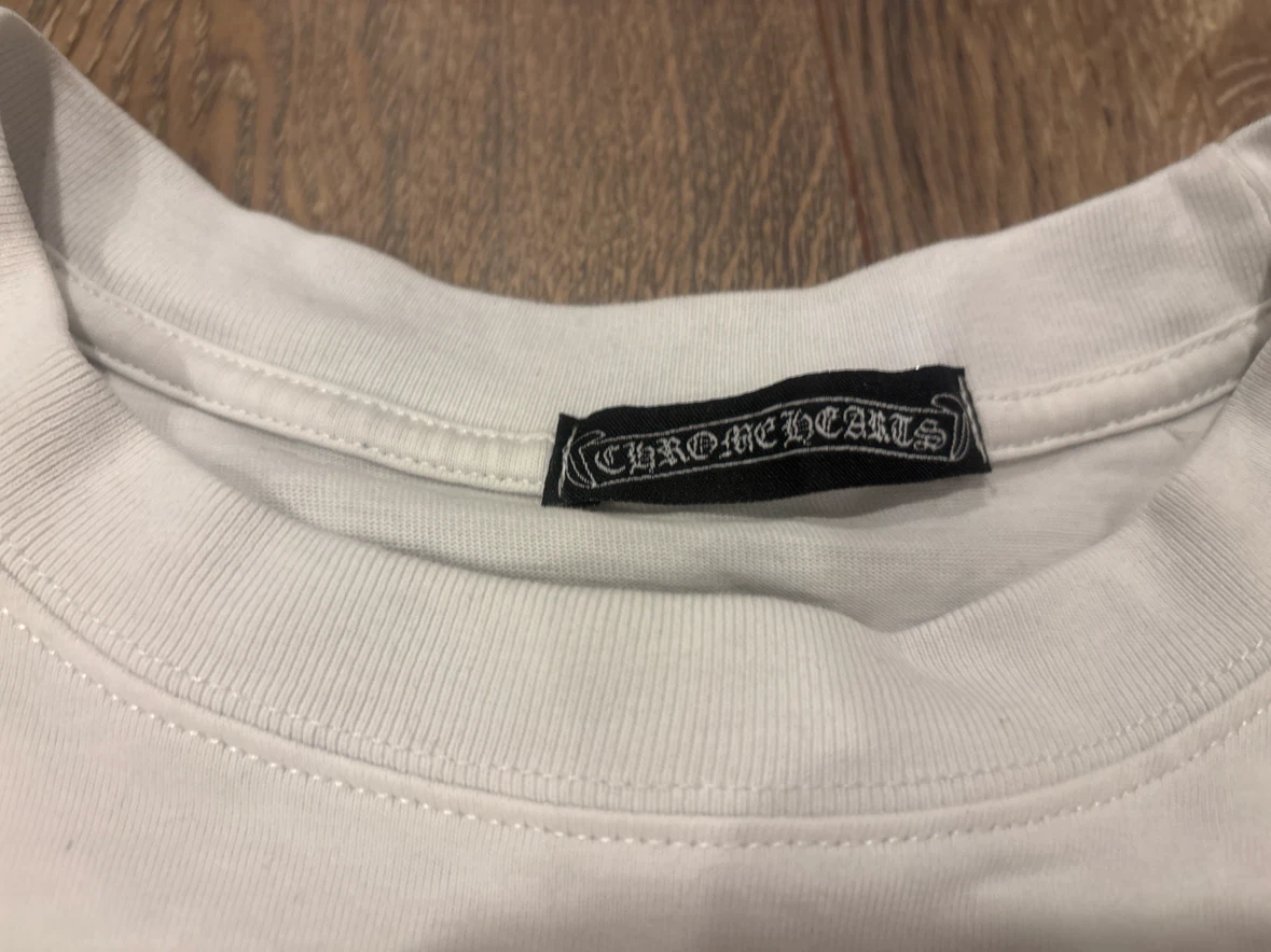 Chrome Hearts White T-Shirt - photo 3
