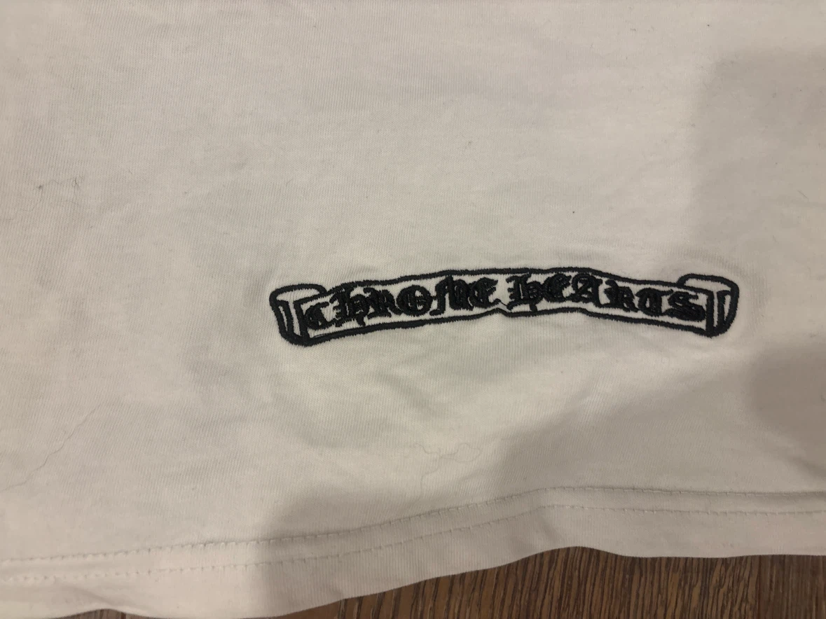 Chrome Hearts White T-Shirt - photo 5