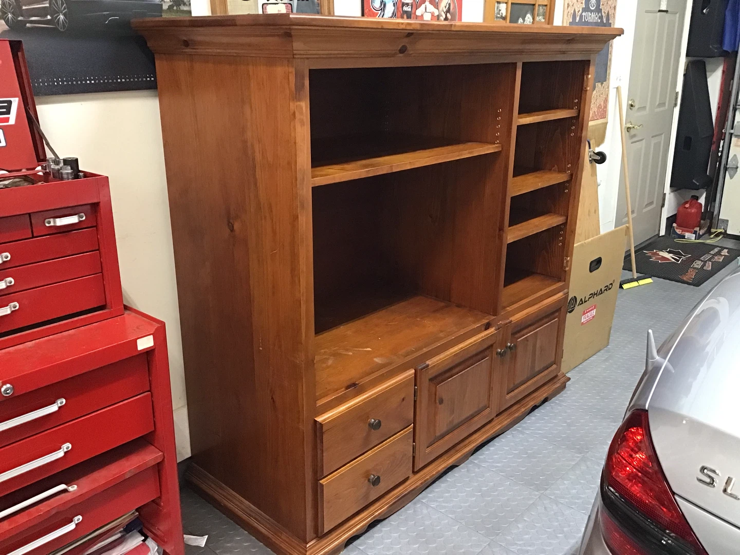 Solid Wood Entertainment Unit - photo 2