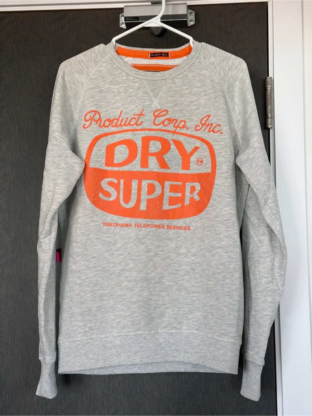 Superdry Grey Graphic Sweatshirt