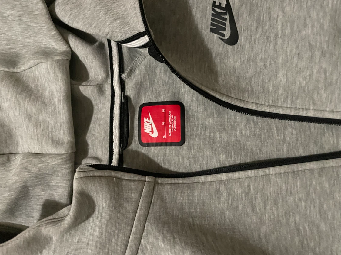 Nike Tech Fleece Hoodie Grey - photo 2