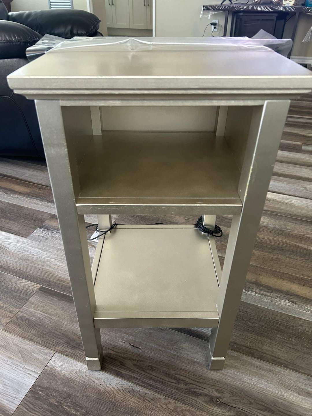 End table with usp chargers - photo 2