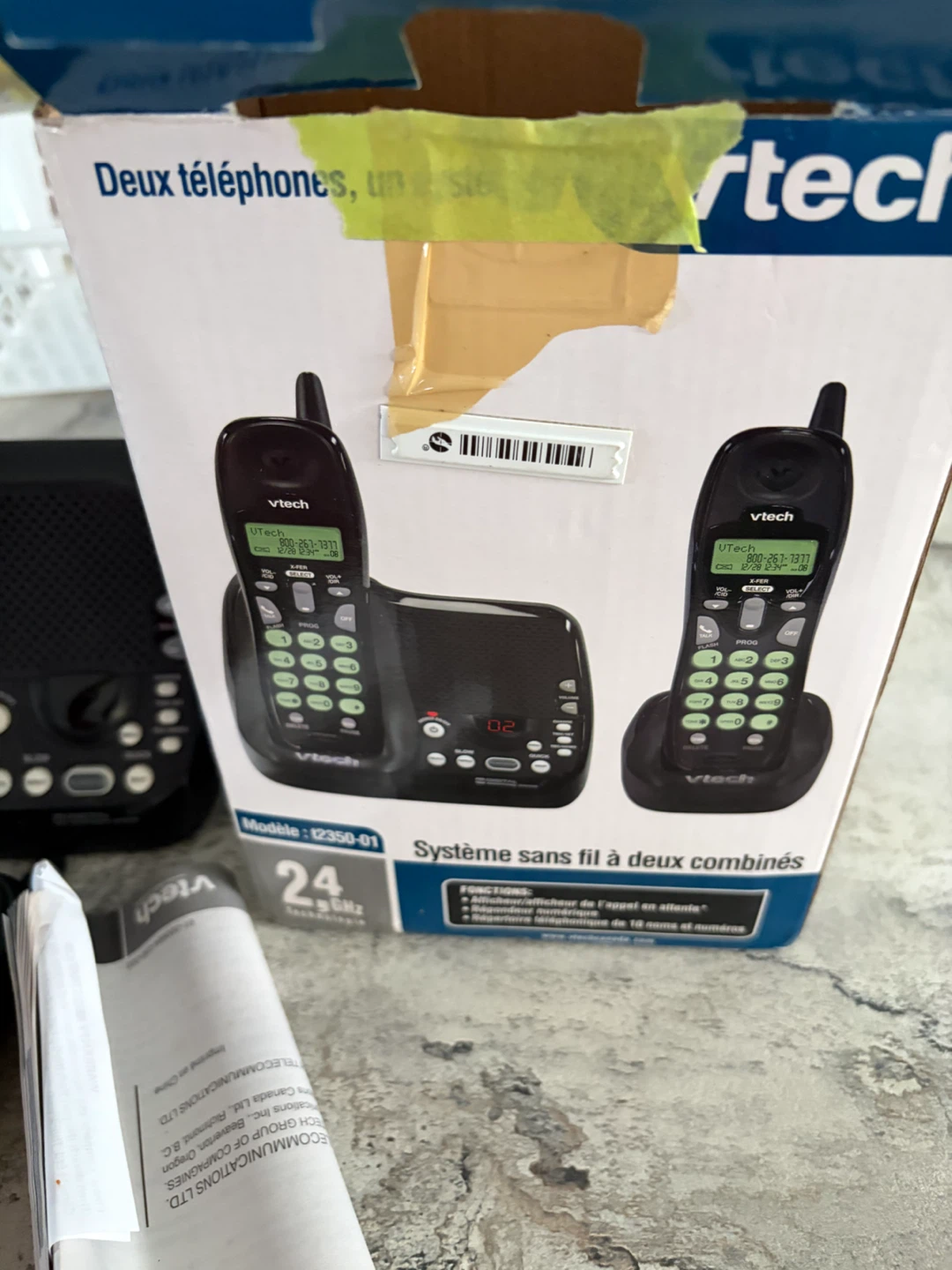 VTech t2350-01 Cordless Phone System - photo 2