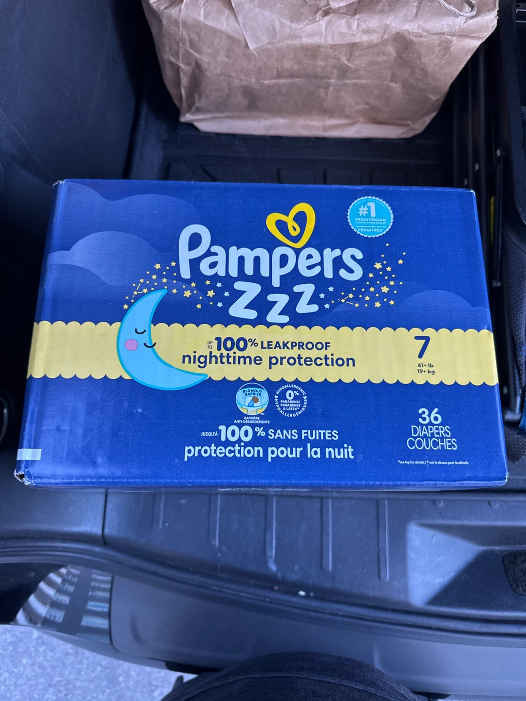 Pampers Zzzs Size 7 Nighttime Diapers - 36 Count