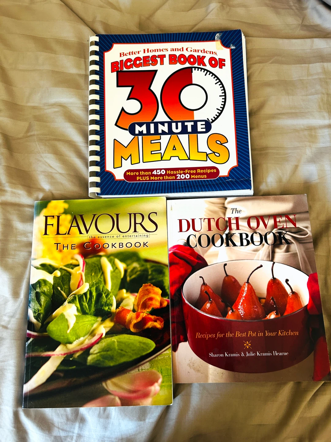 Over 800 pages in 3 Cookbooks