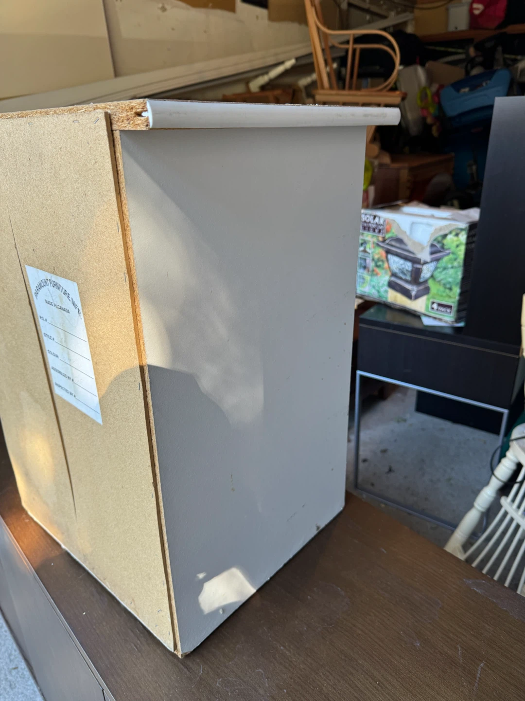 Paramount Furniture White 2-Drawer Nightstand