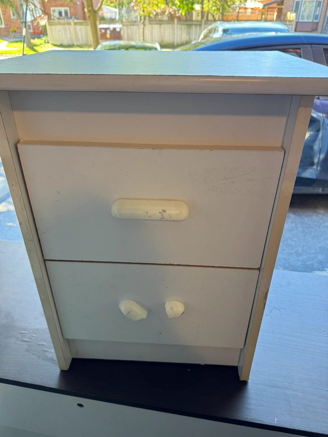 Paramount Furniture White 2-Drawer Nightstand - photo 5