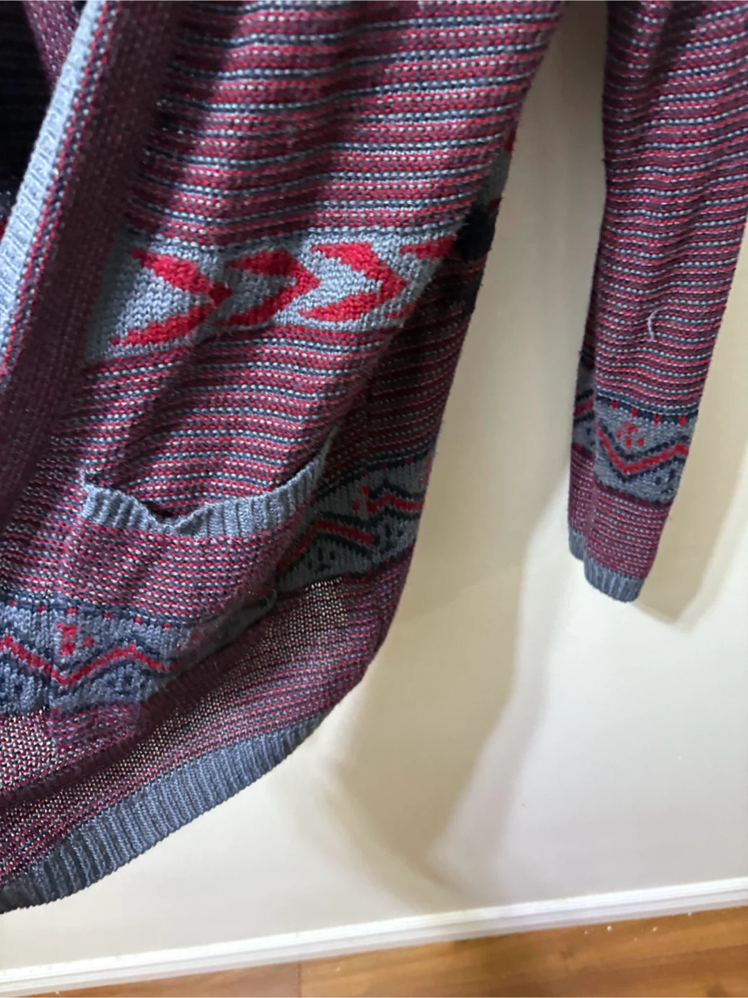 Ardene Open-Front Patterned Cardigan - photo 5