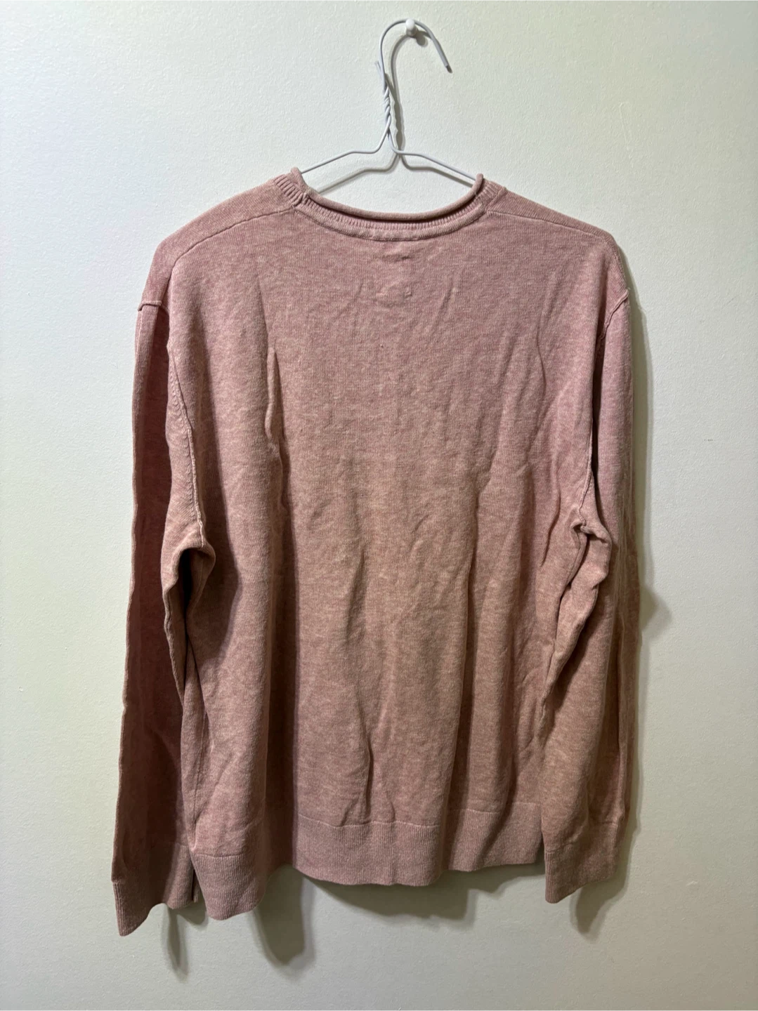 Gap Pink Linen Blend Sweater - photo 3