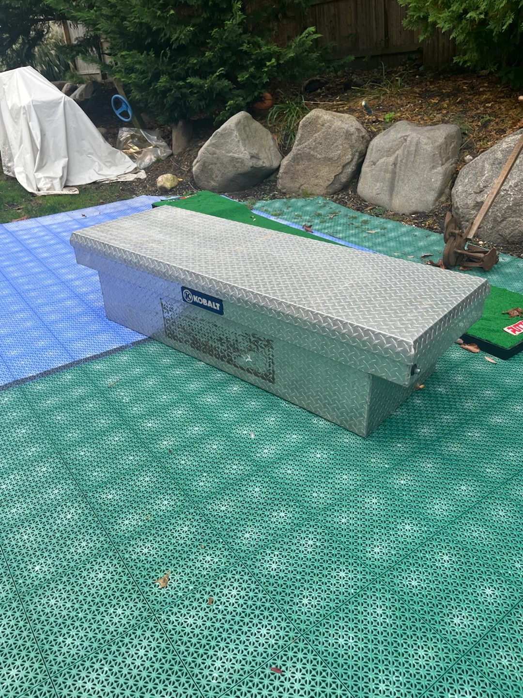 Kobalt Diamond Plate Aluminum Truck Toolbox - photo 4