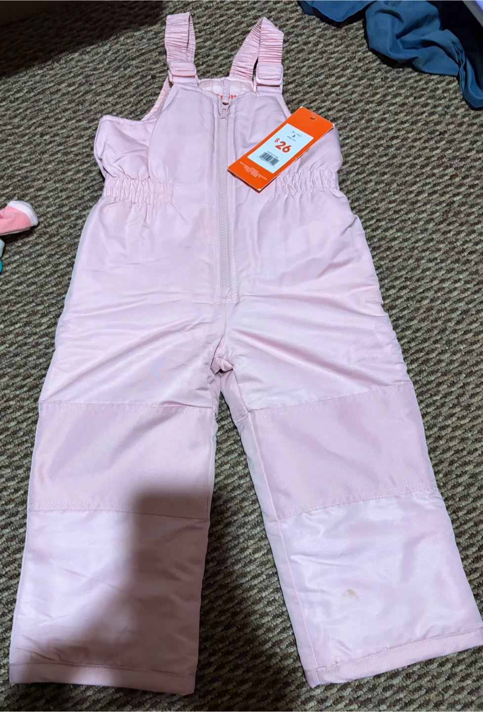 Joe Fresh Pink Snow pant ~ Size 3