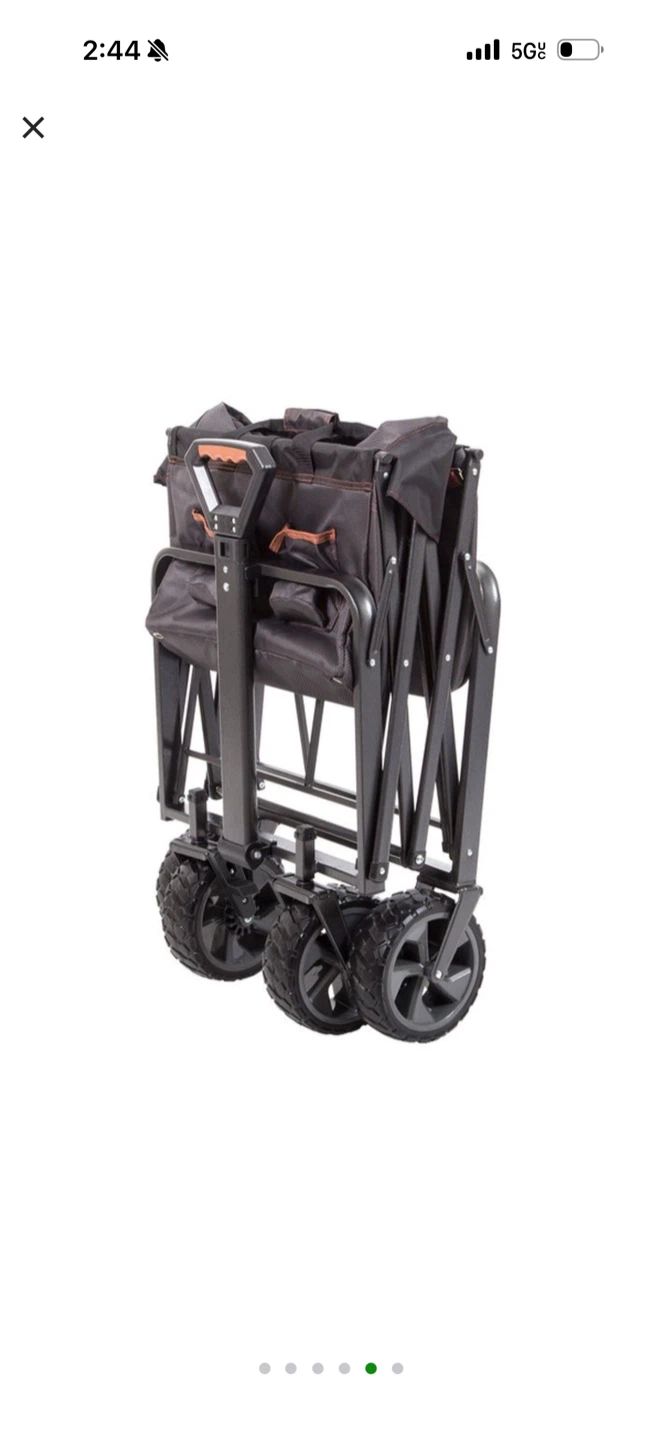 Mac Sports XL Folding Wagon with Brakes - photo 2