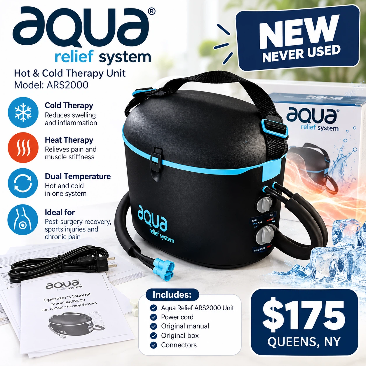 Aqua Relief System ARS2000 Hot & Cold Therapy Unit