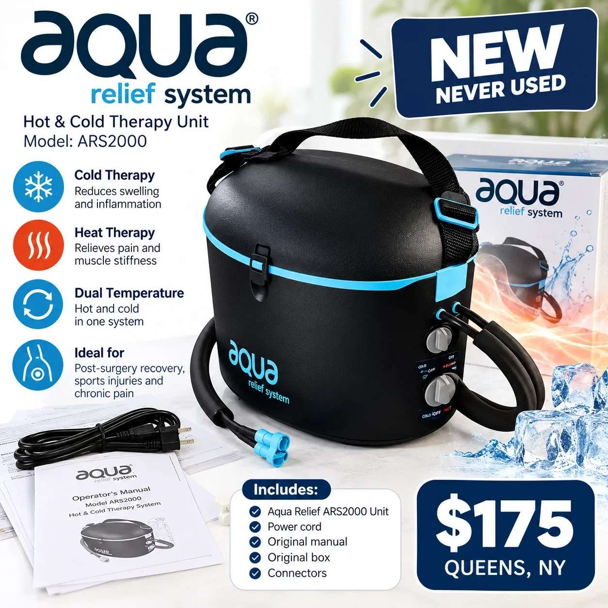 Aqua Relief System ARS2000 Hot & Cold Therapy Unit