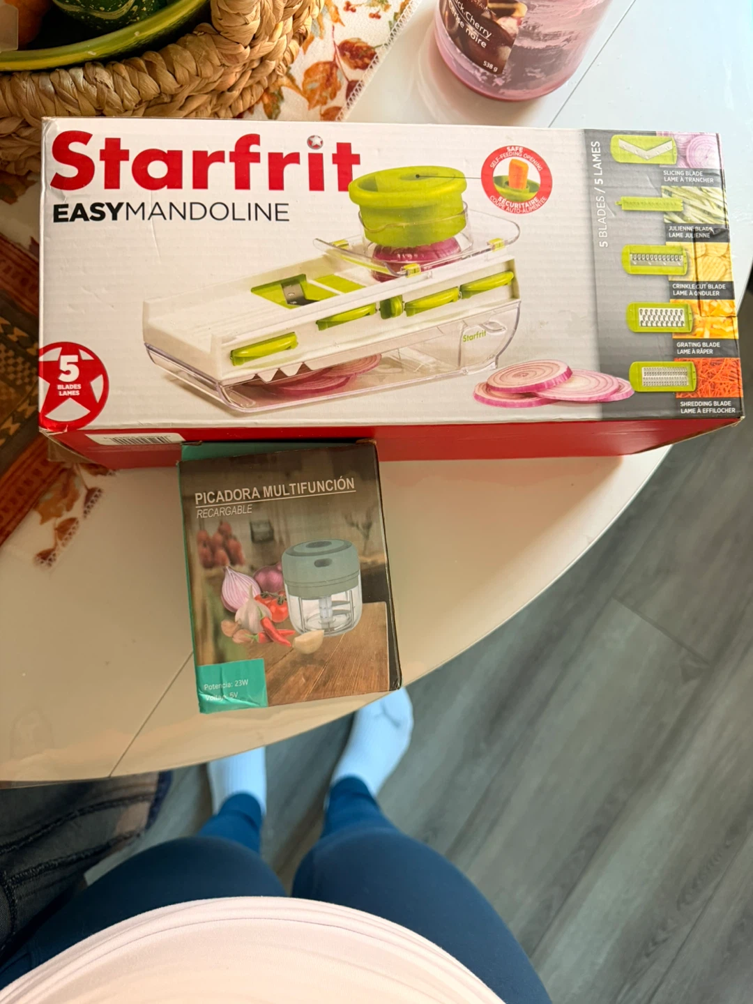 Starfrit Easy Mandoline and Rechargeable Mini Chopper - photo 2