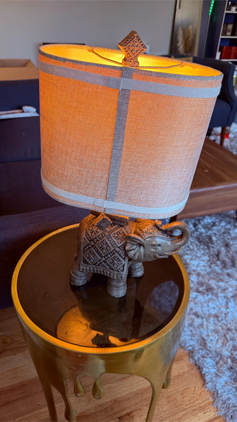 Elephant Decorative Table Lamp - photo 2