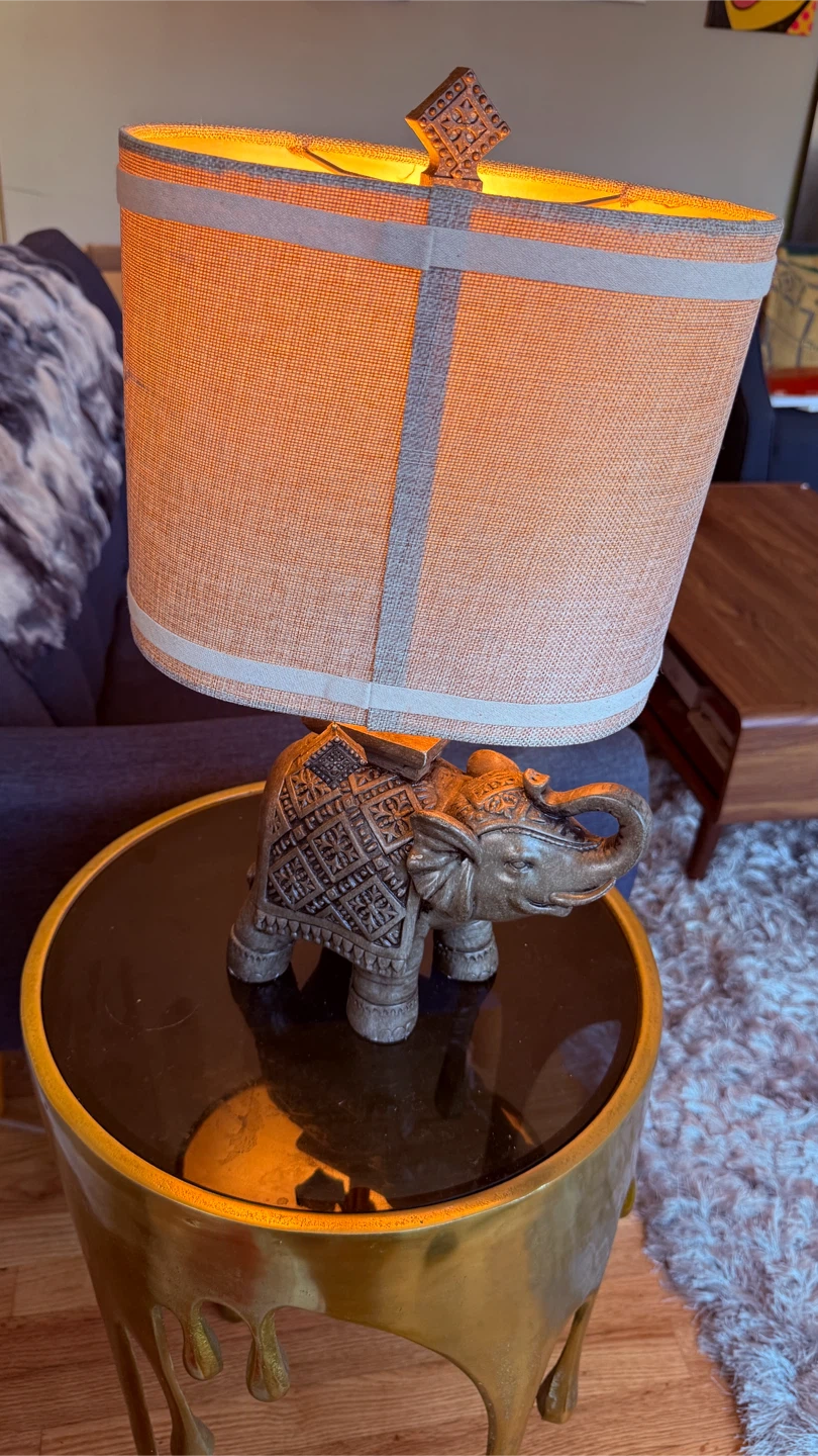 Elephant Decorative Table Lamp - photo 4