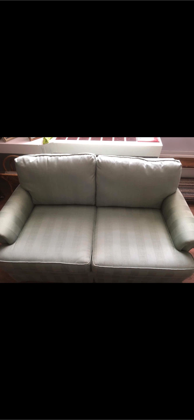 Mint Green Loveseat new