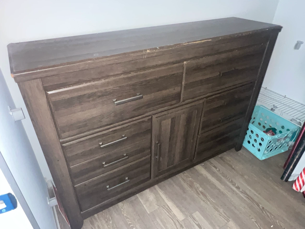 Dark Wood Bedroom Dresser