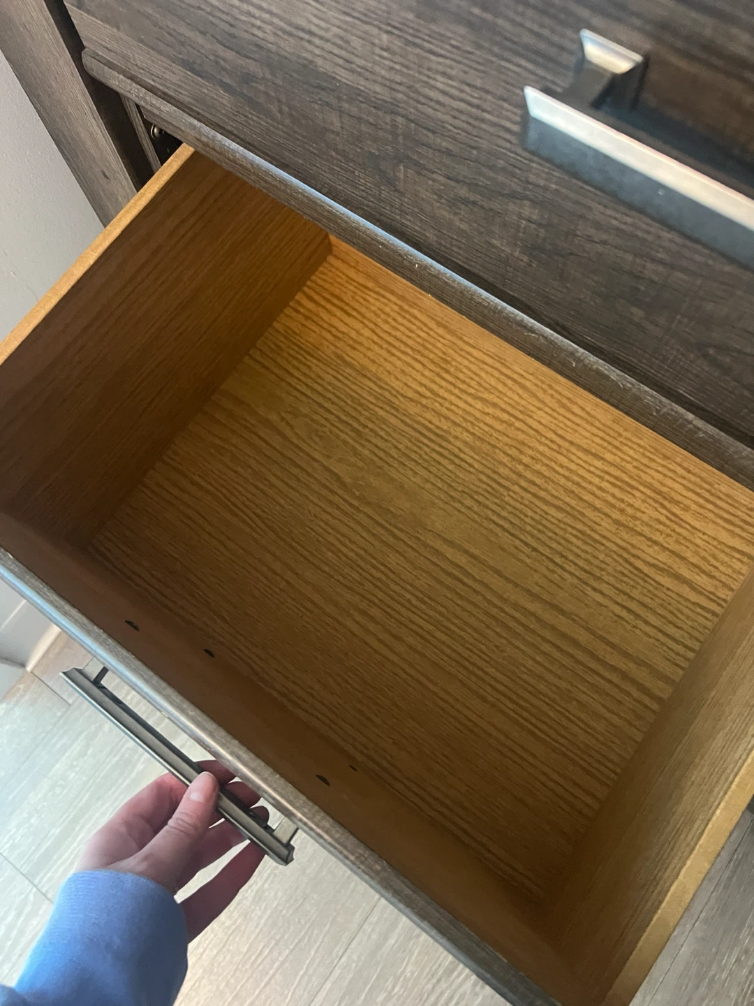 Dark Wood Bedroom Dresser - photo 5