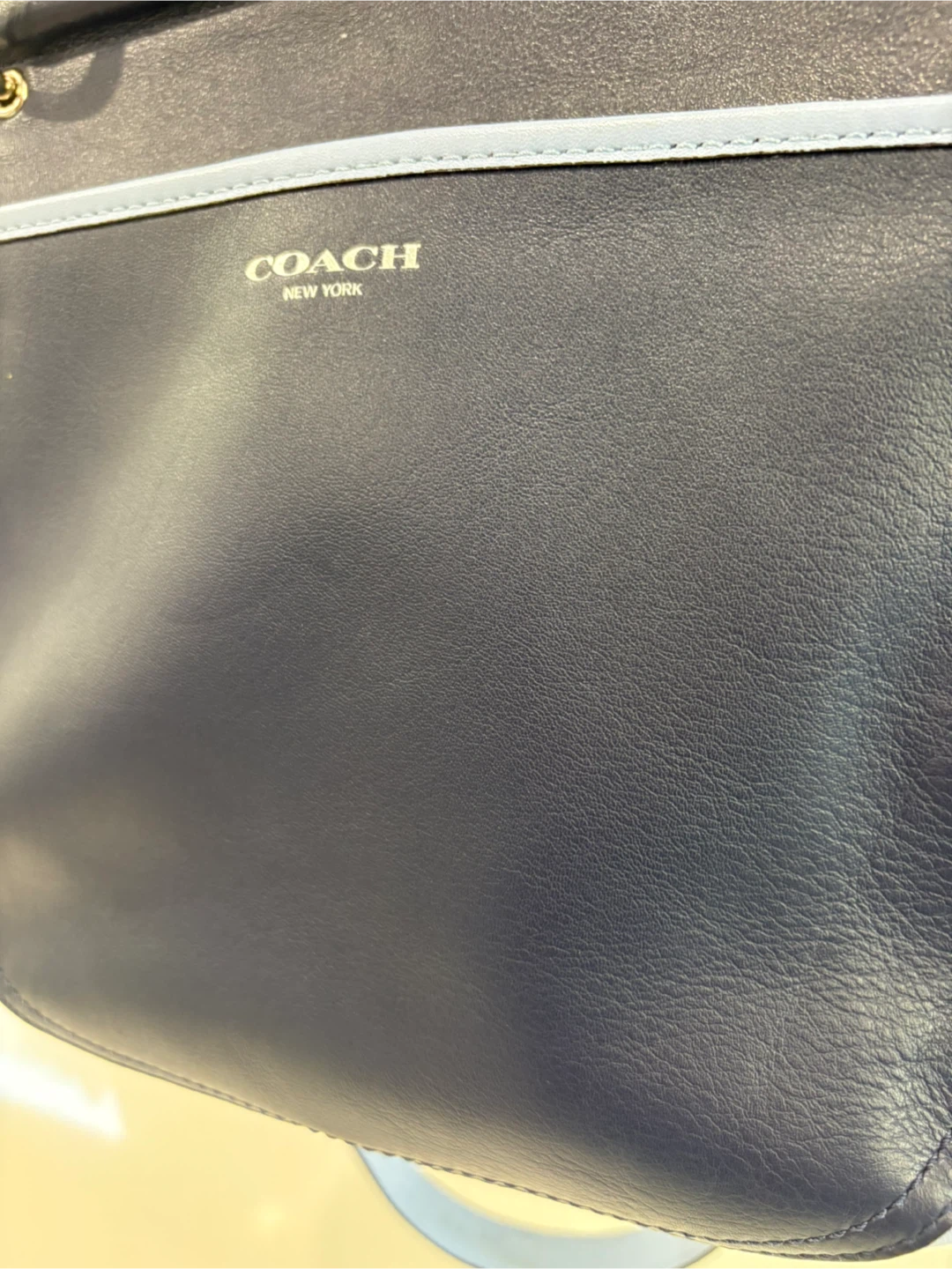 Coach Legacy Archival Two-Tone Leather Willis Crossbody Bag - photo 3
