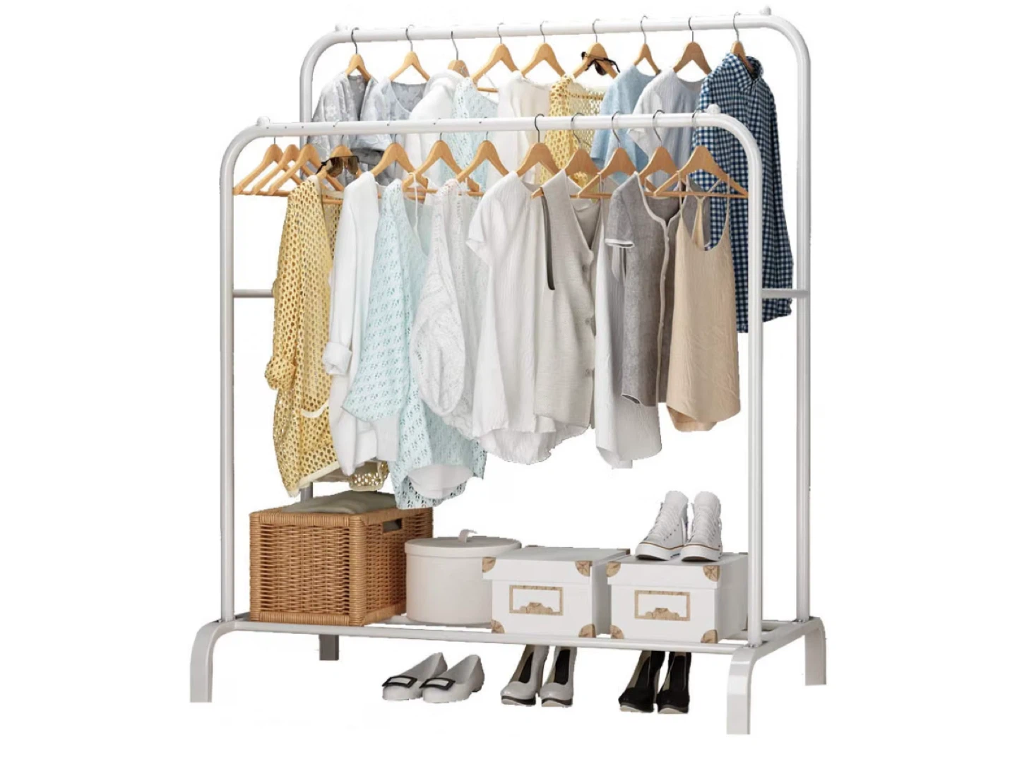 Double Rod clothes Rack - photo 2