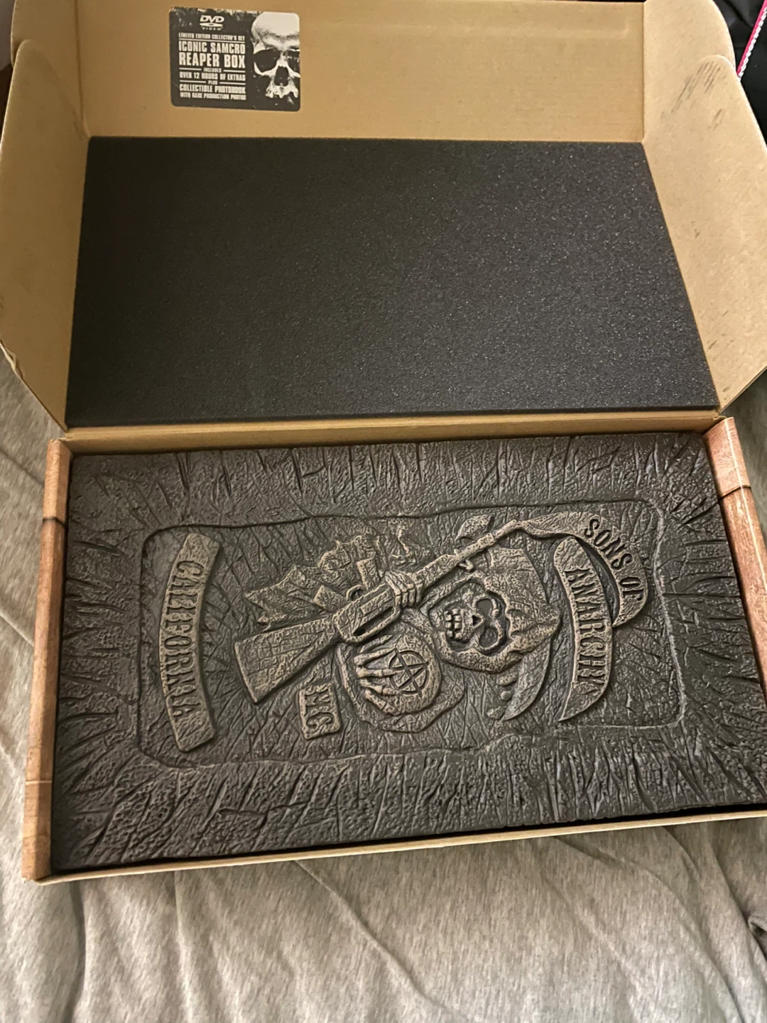 Sons of Anarchy Iconic SAMCRO Reaper Box DVD Set
