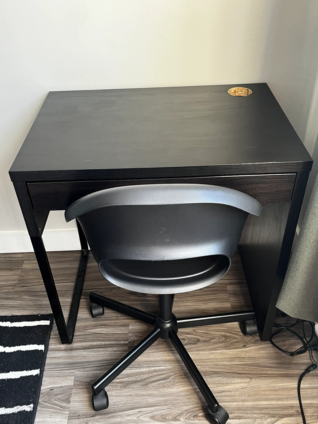 Ikea Mickie Desk and Swivel Chair
