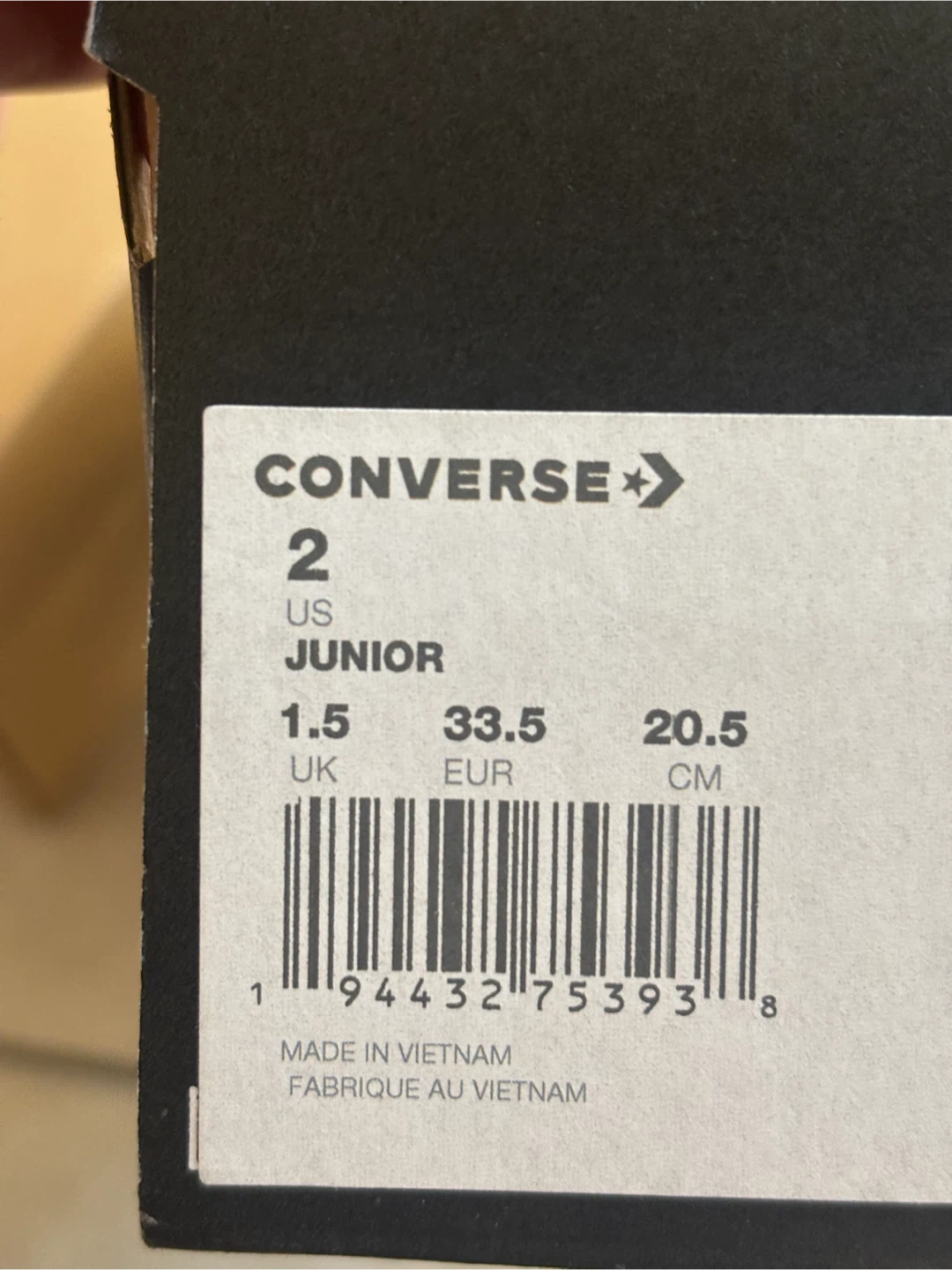 Converse Chuck Taylor All Star Junior High Tops - photo 2