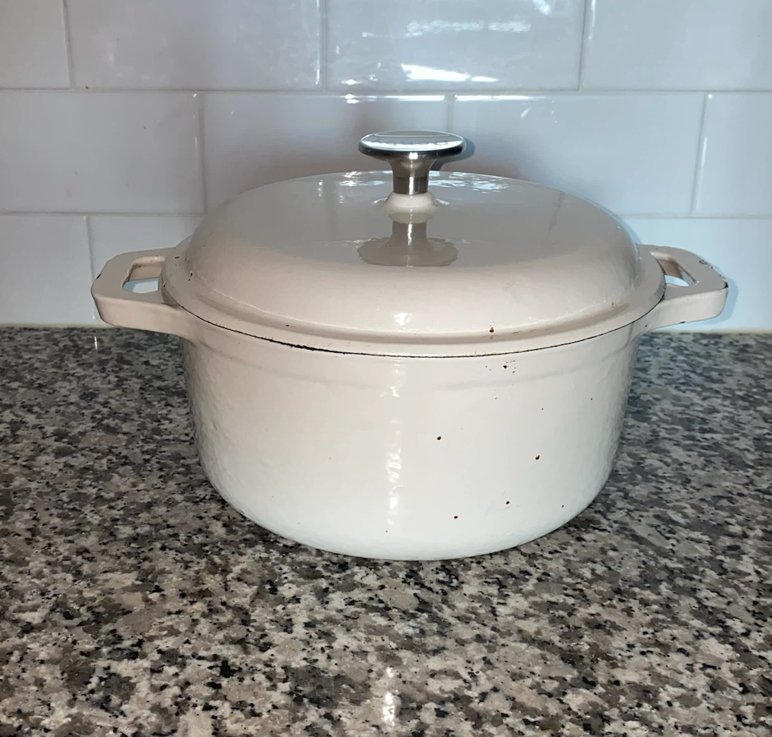 Denby Enameled Cast Iron Dutch Oven / Casserole Pot - photo 3