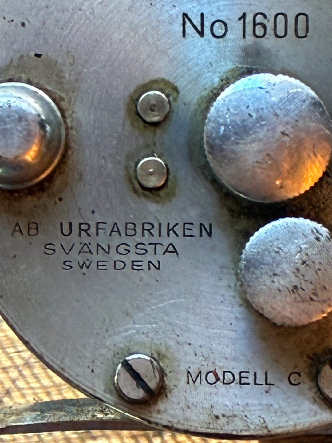 Vintage Swedish RECORD 1600 Fishing Reel ABU Angling Tackle - photo 2