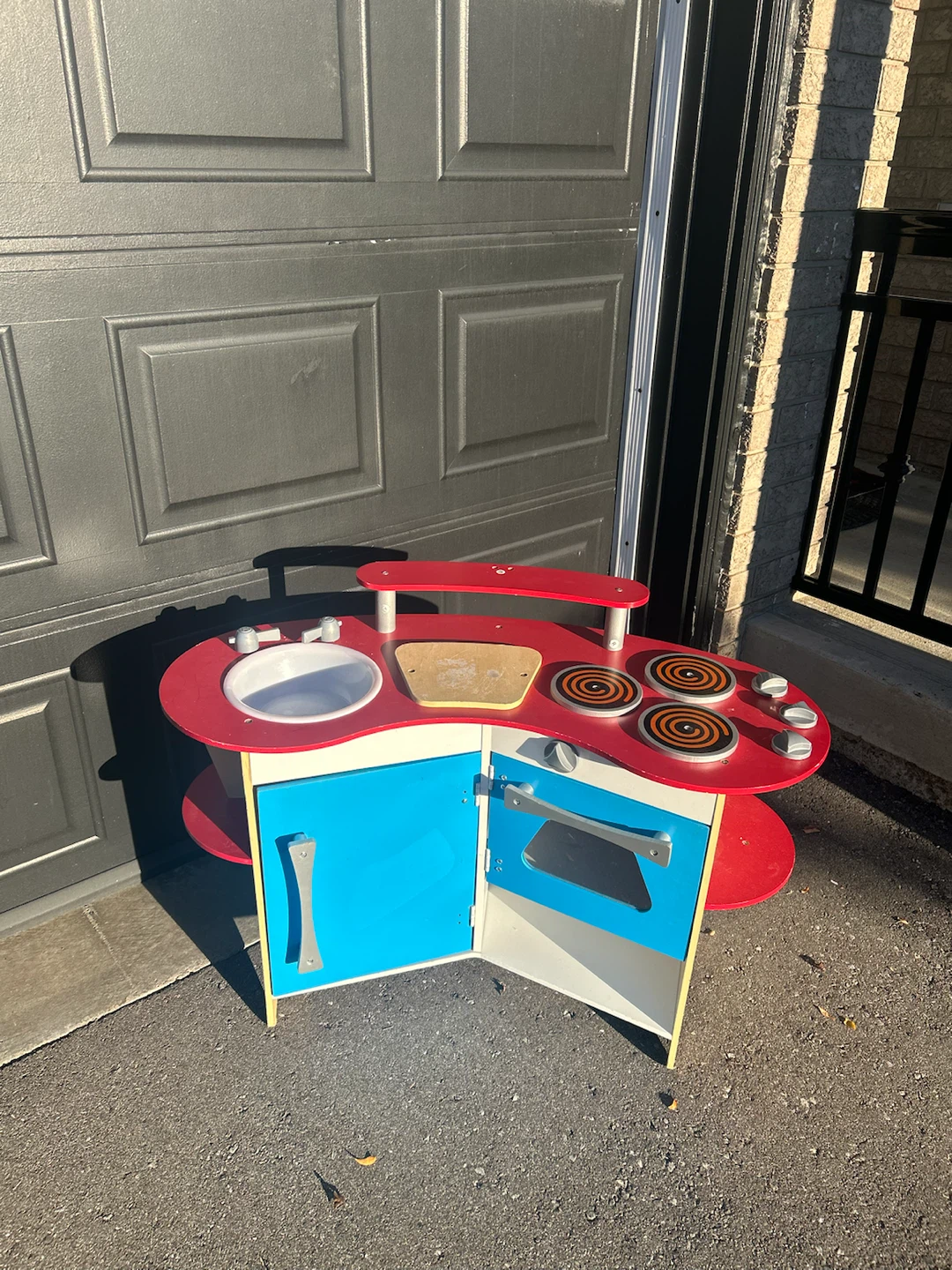 Wooden Play Kitchen