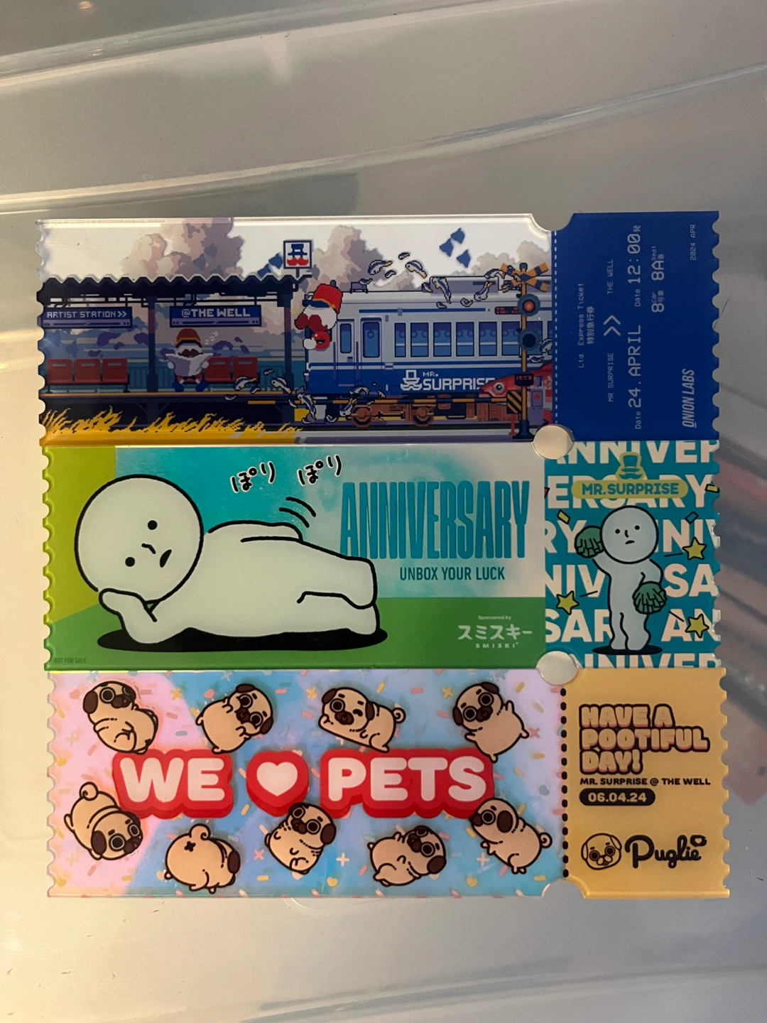 Mr. Surprise Anniversary Collectible Card