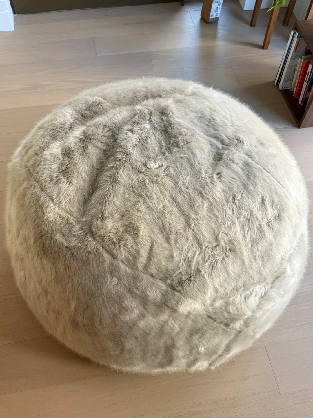KASHMIR FAUX FUR BEAN BAG- RH teen - photo 4