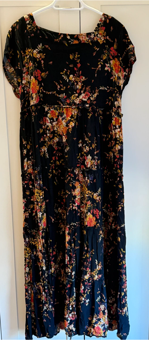 Natural Life Floral Maxi Dress Large - photo 2