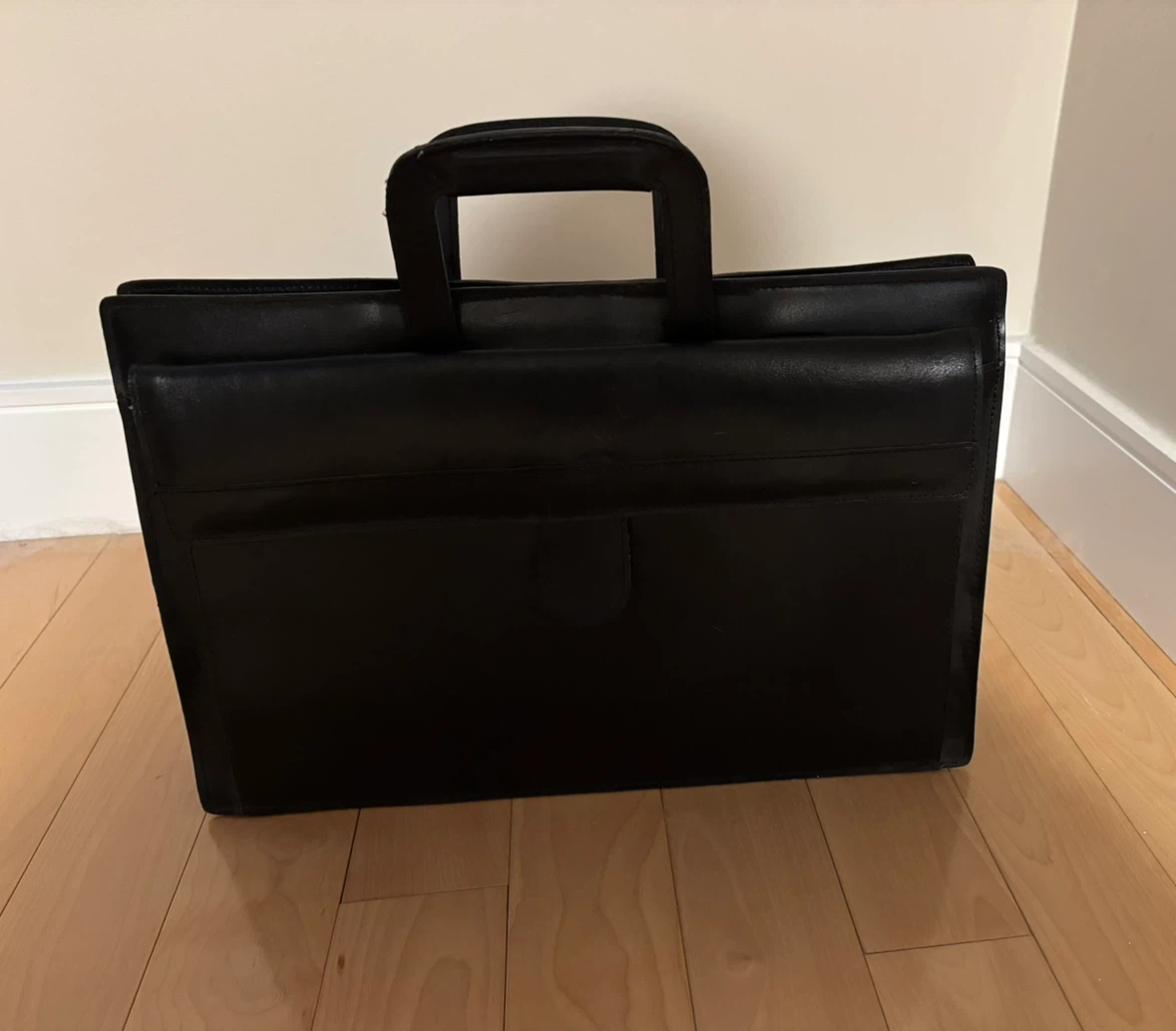 Black Briefcase Laptop Bag